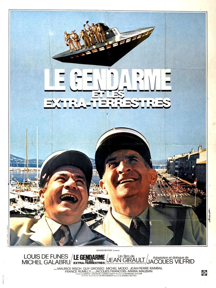 The Gendarme and the Creatures from Outer Space - Cover