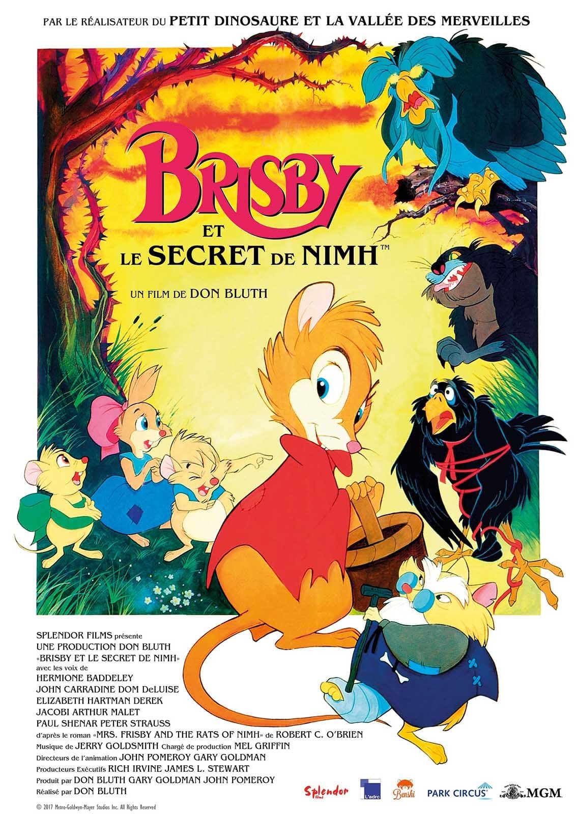 Brisby et le secret de Nimh - Cover