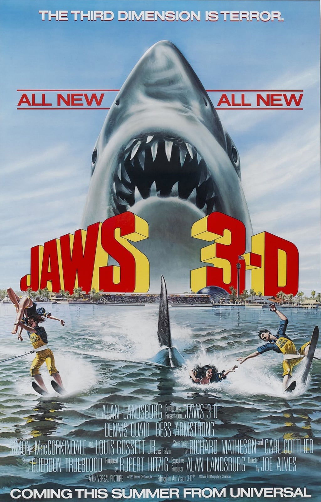 Jaws 3-D - Cover