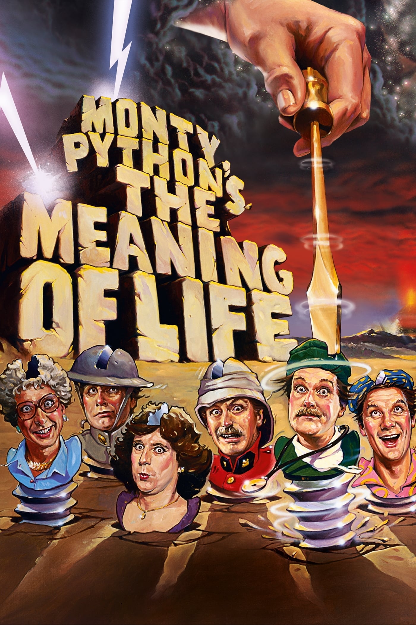 Monty Python's The Meaning of Life - Cover