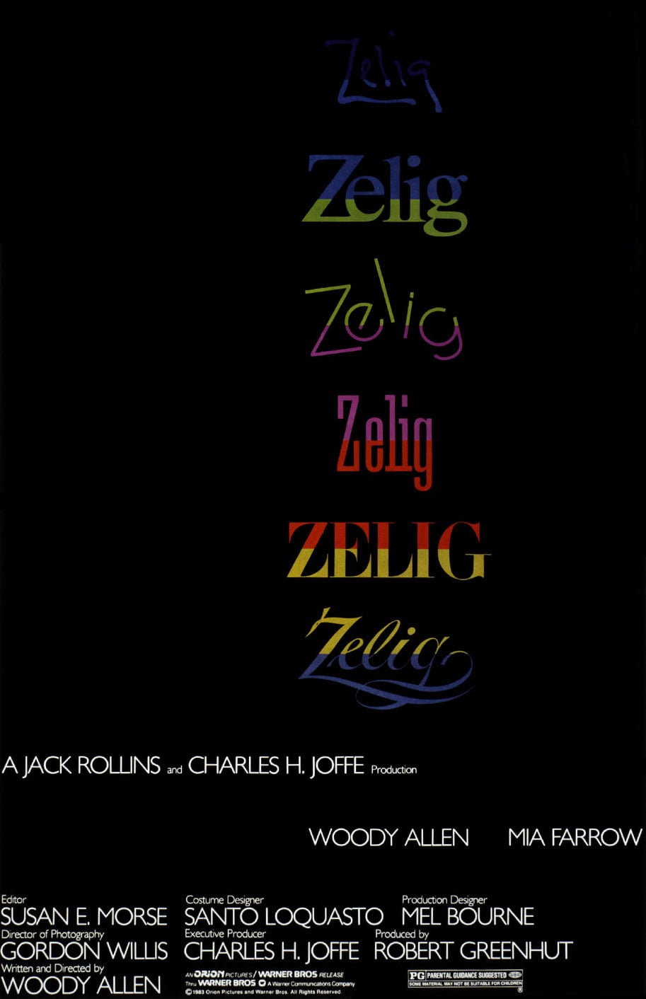 Zelig - Cover