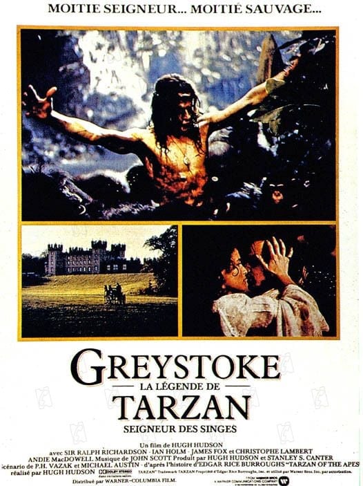 Greystoke, la légende de Tarzan - Cover