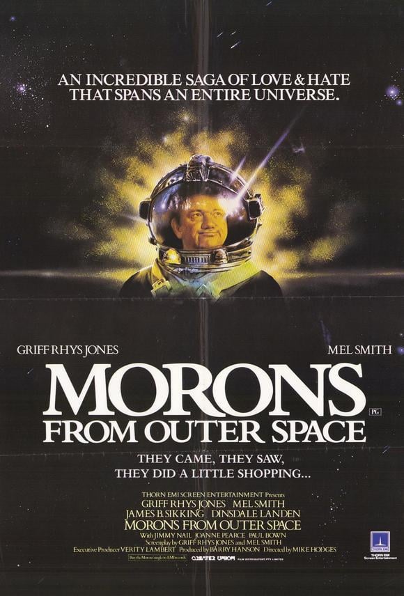 Morons from Outer Space - Cover