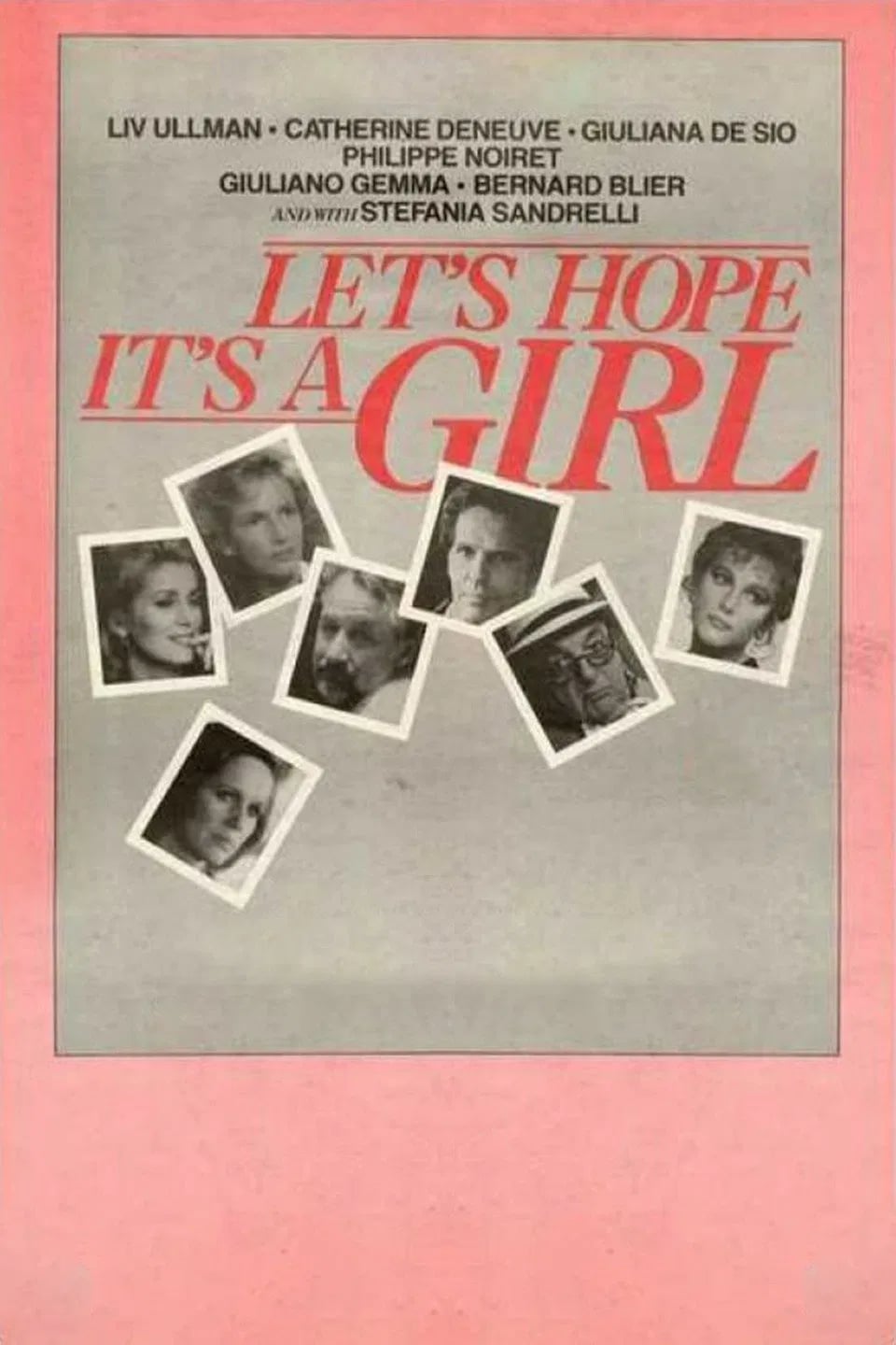 Let's Hope It's a Girl - Cover