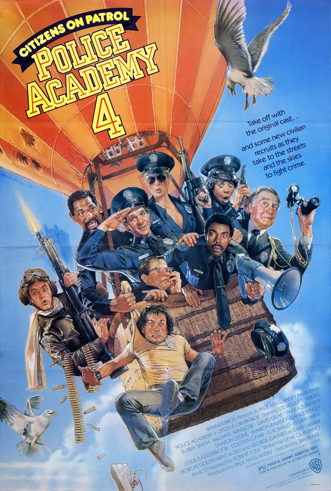 Police Academy 4: Citizens on Patrol - Cover