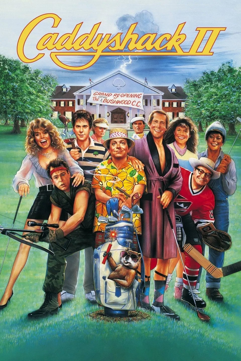 Caddyshack II - Cover