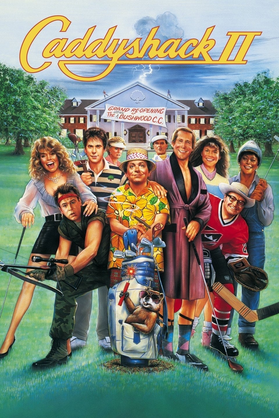 Caddyshack II - Cover