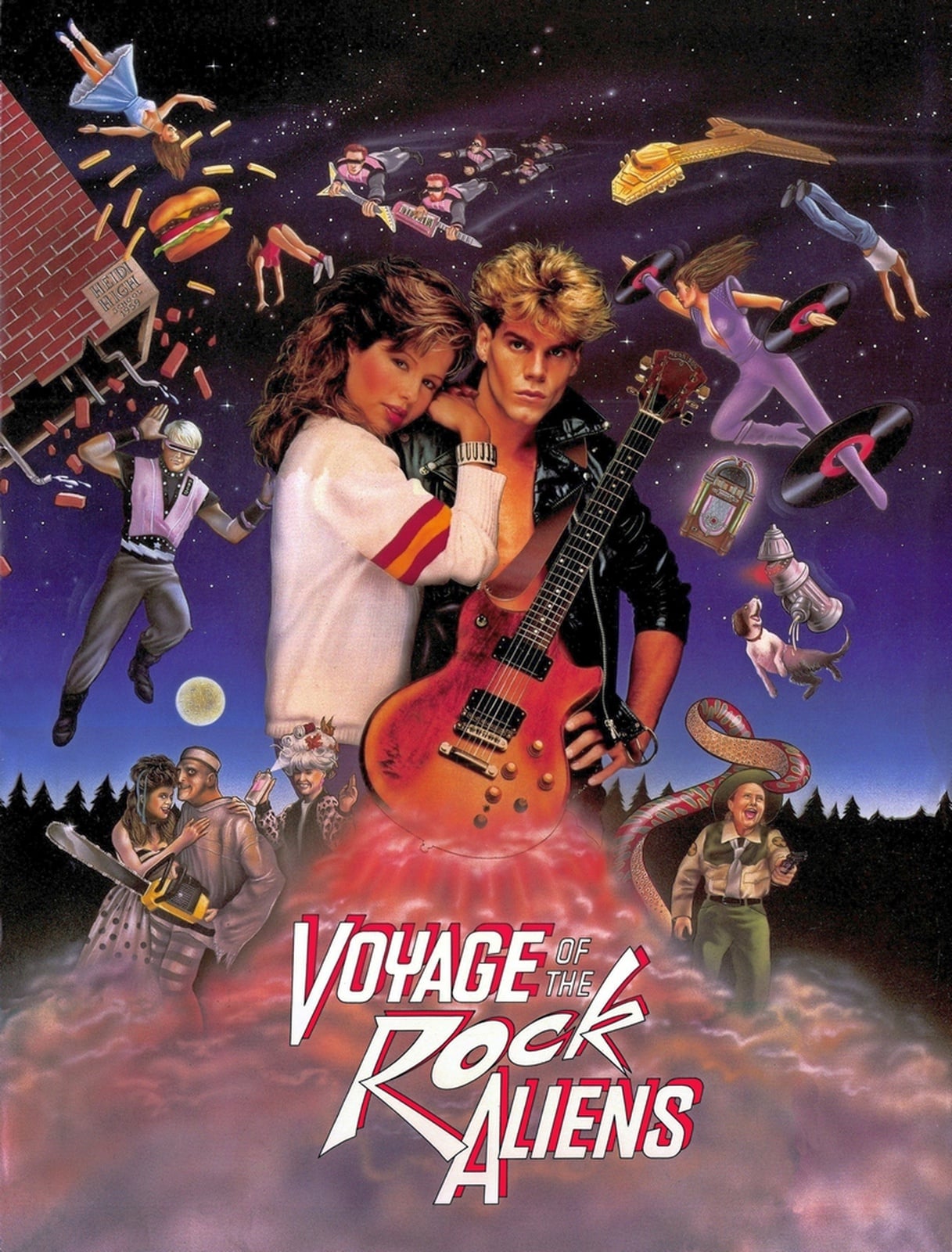 Voyage of the Rock Aliens - Cover
