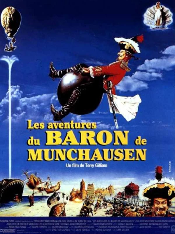 Les Aventures du baron de Münchausen - Cover