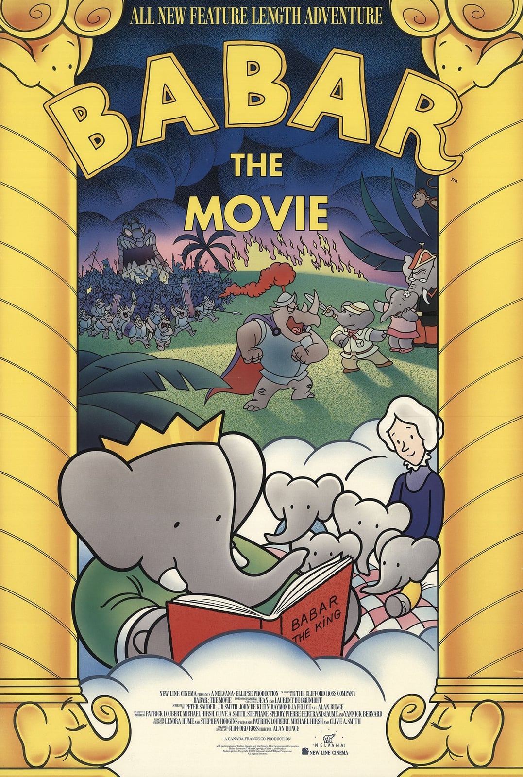 Babar: The Movie - Cover