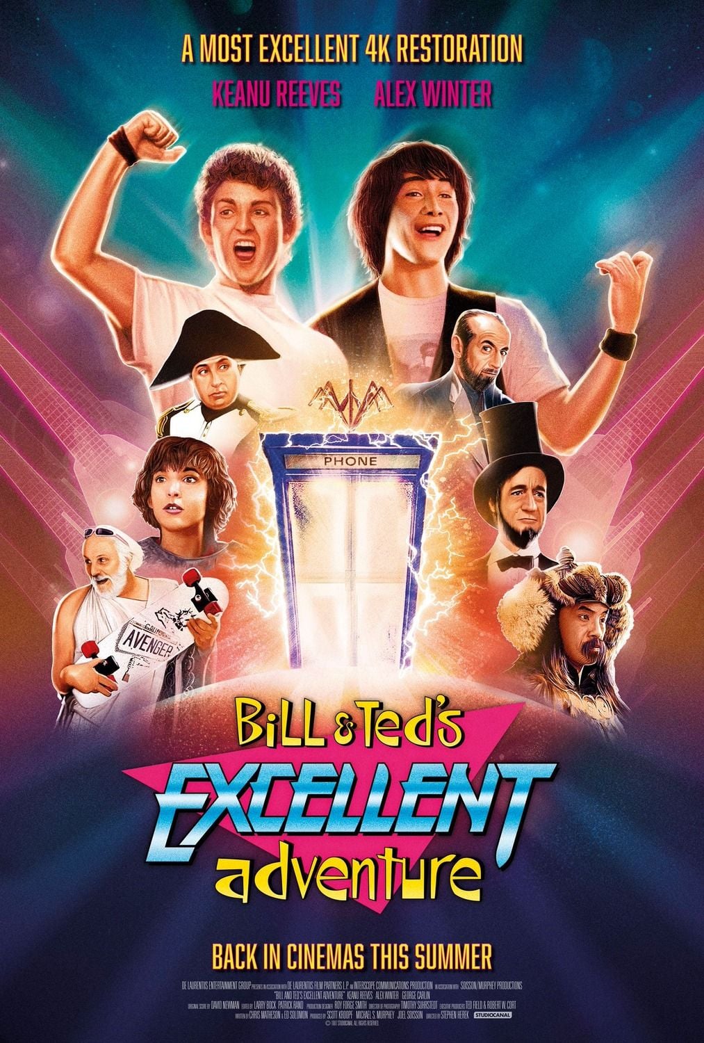 Bill & Ted's Excellent Adventure - Cover