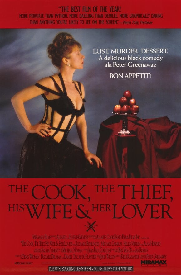The Cook, the Thief, His Wife & Her Lover - Cover