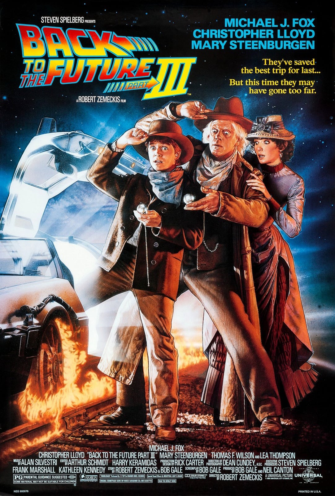 Back to the Future Part III - Cover