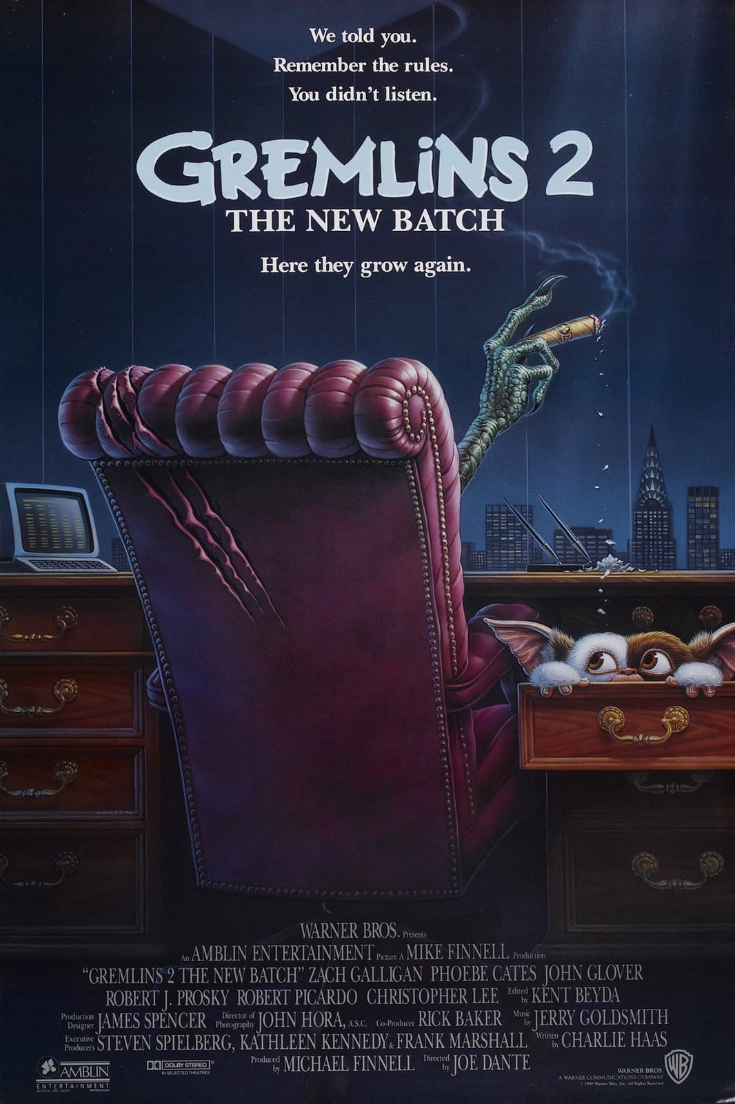Gremlins 2: The New Batch - Cover