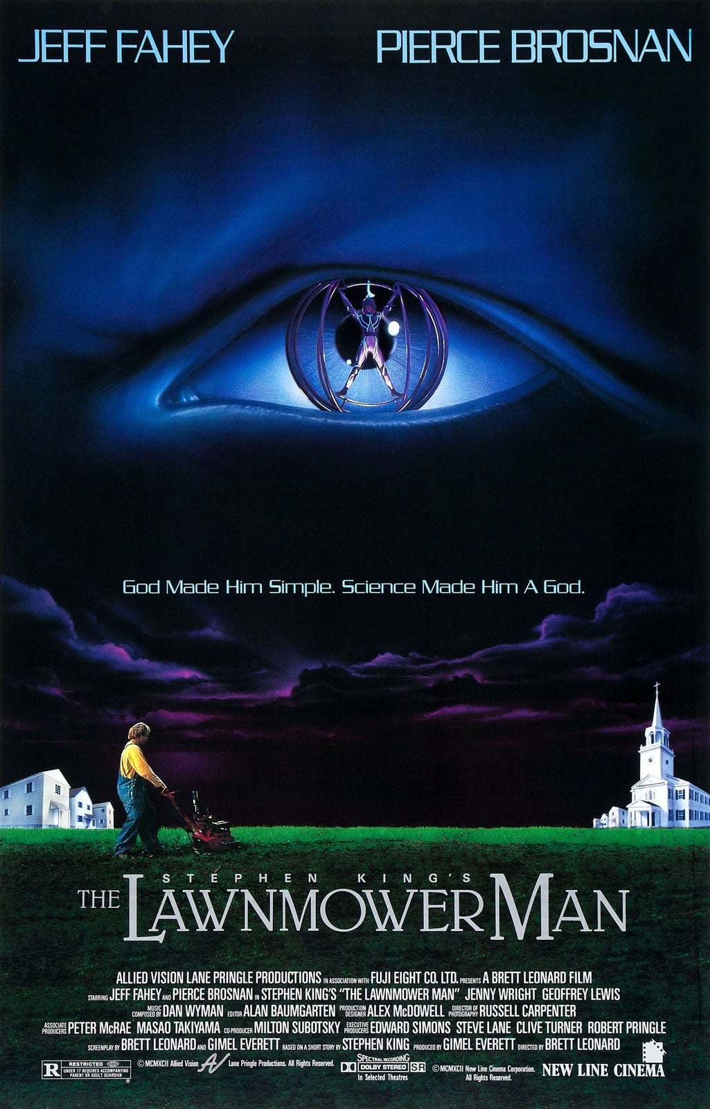 The Lawnmower Man - Cover