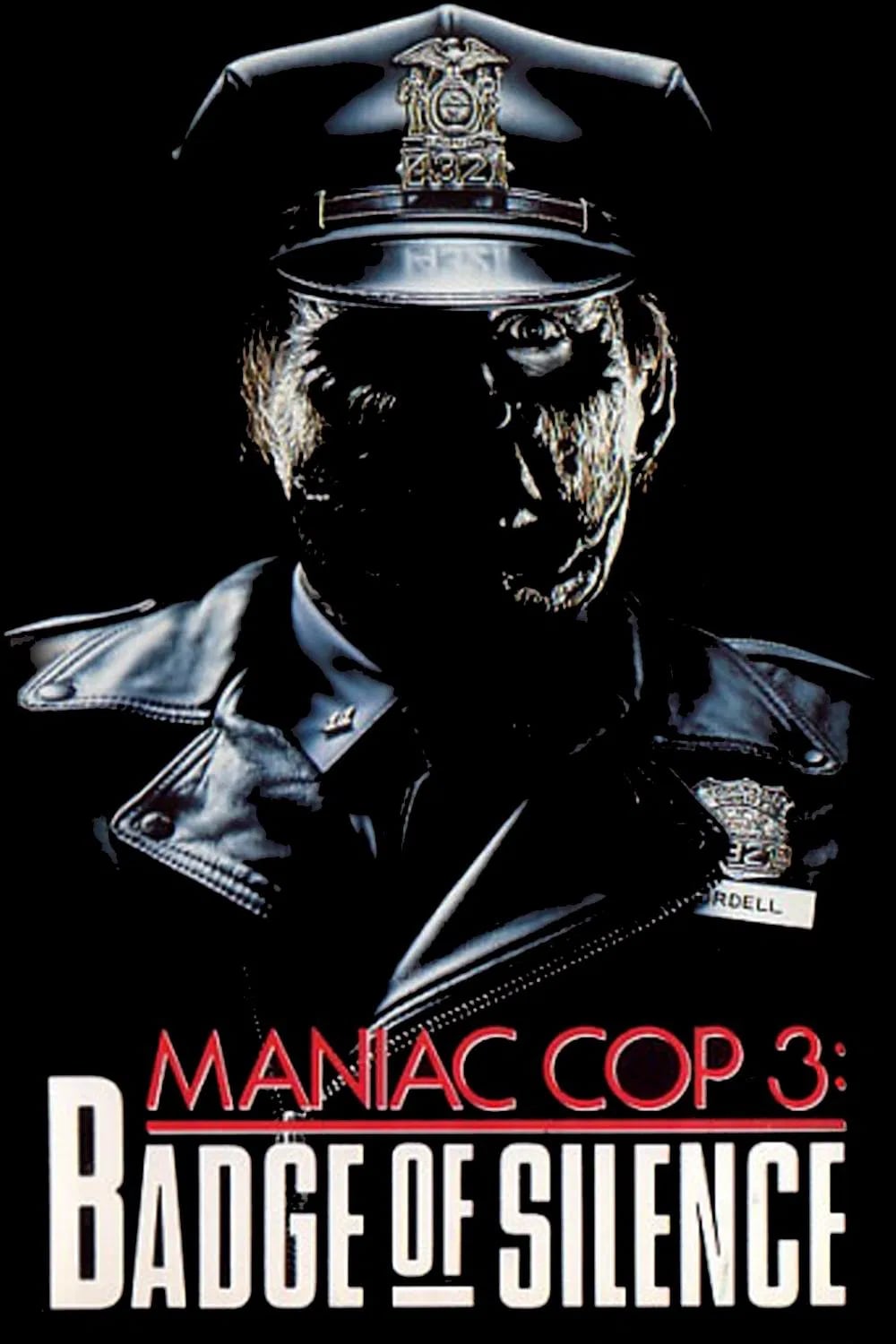 Maniac Cop 3: Badge of Silence - Cover