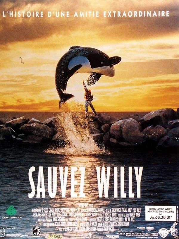 Sauvez Willy - Cover
