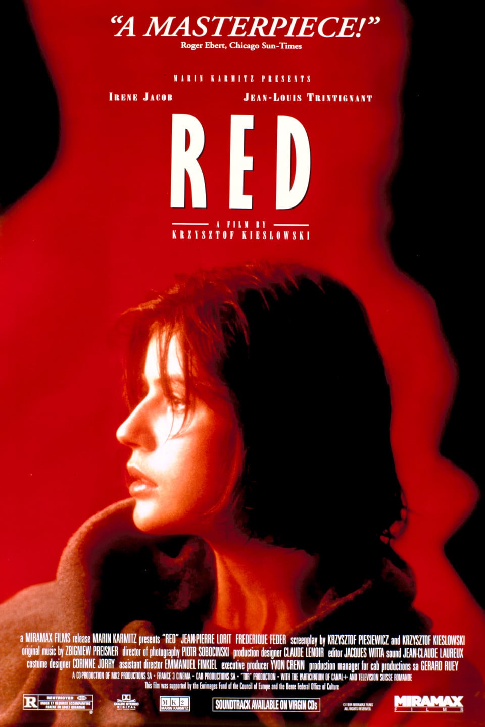 Three Colors: Red - Cover