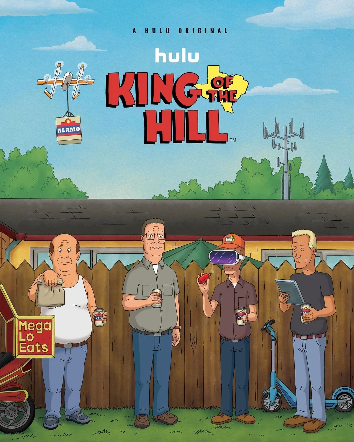 Les Rois du Texas (King of the Hill) - Cover