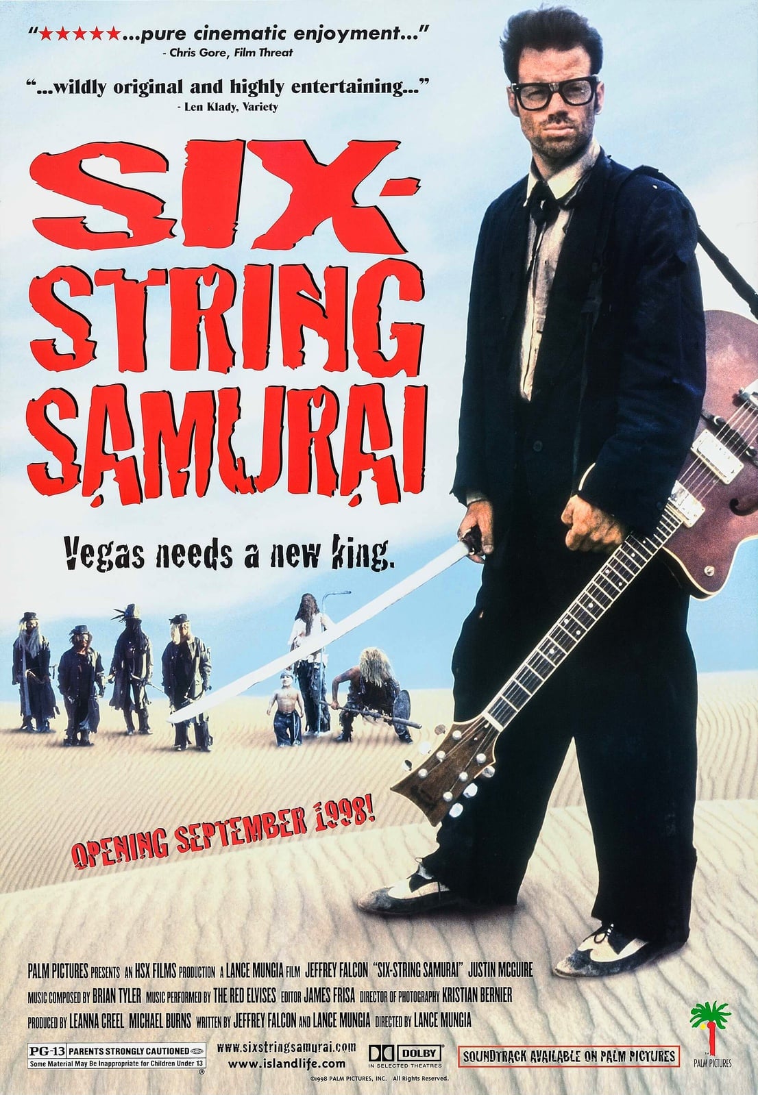 Six-String Samurai - Cover