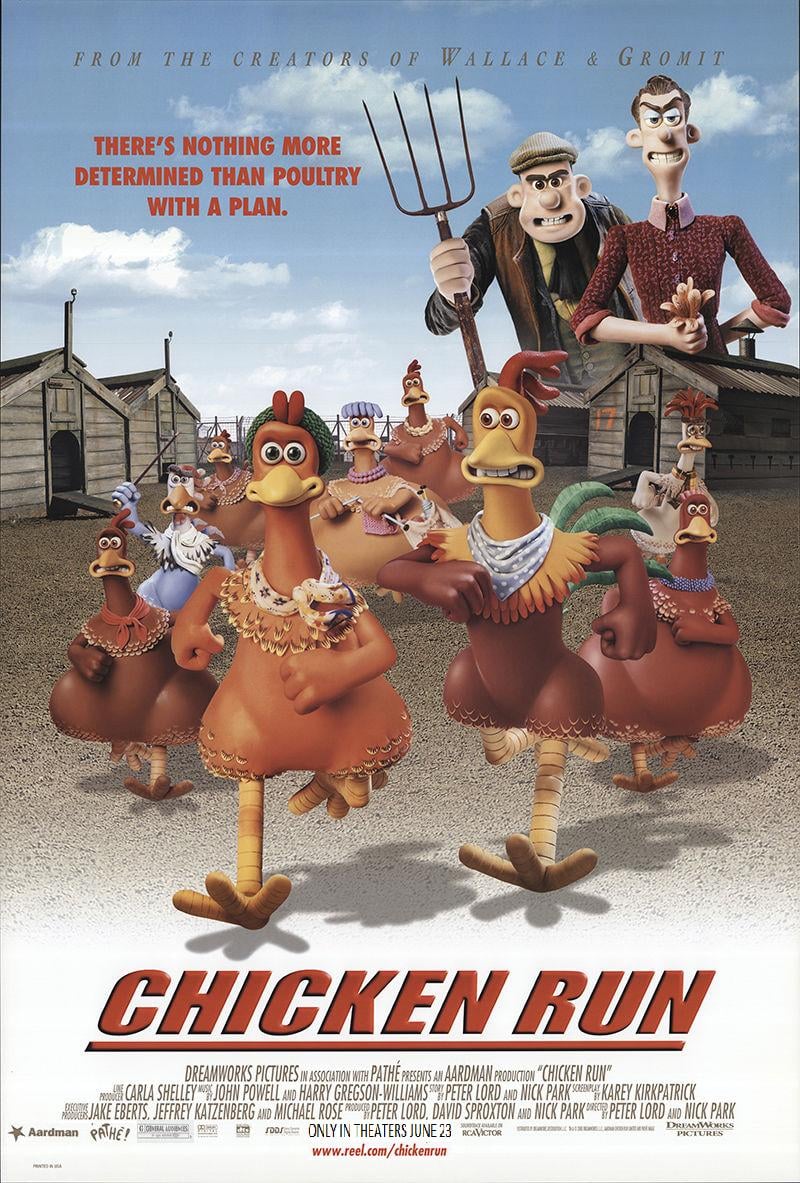Chicken Run - Cover