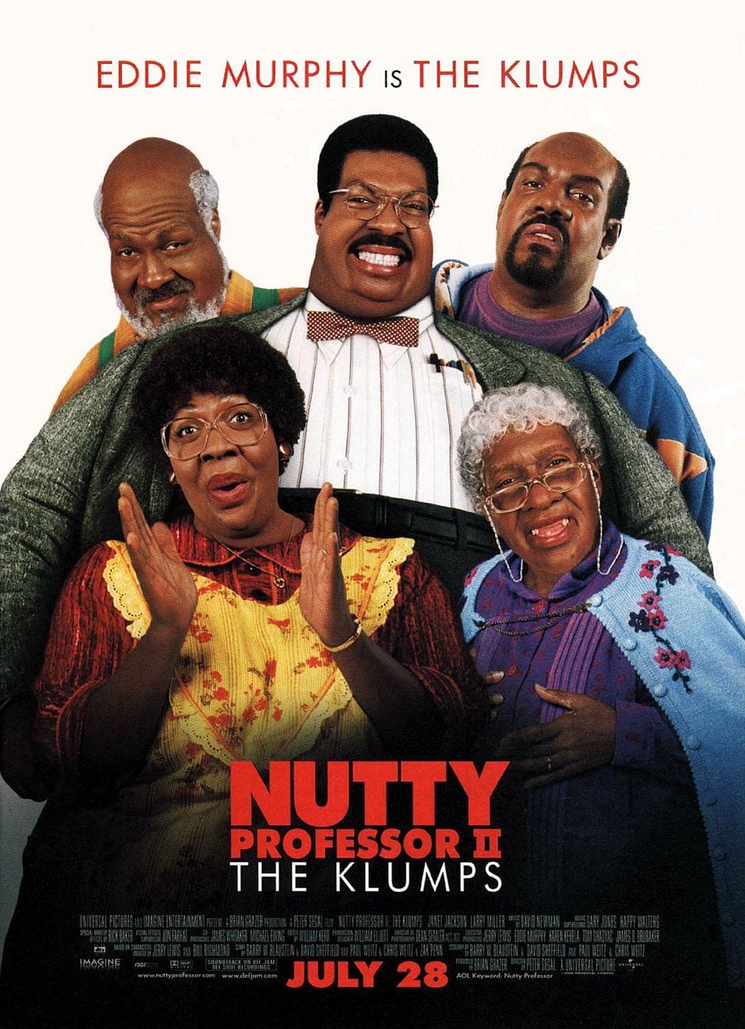 Nutty Professor II: The Klumps - Cover