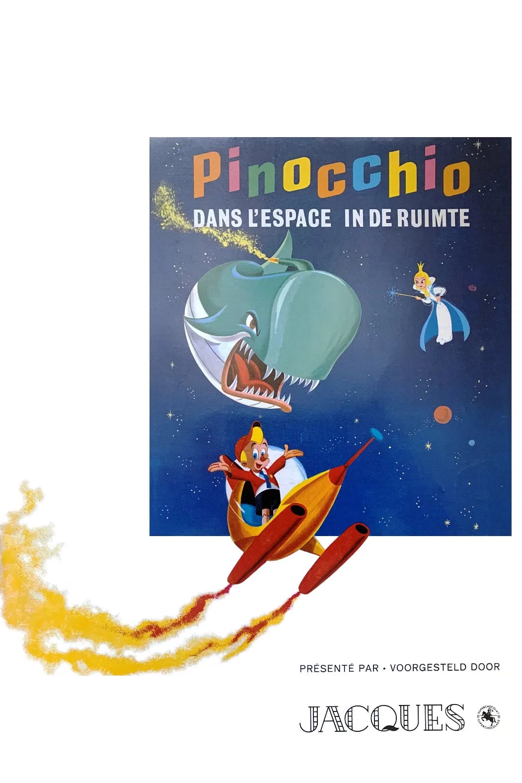 Pinocchio dans l'espace - Cover