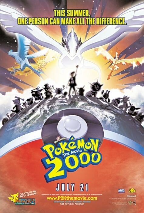 Pokémon the Movie 2000 - Cover