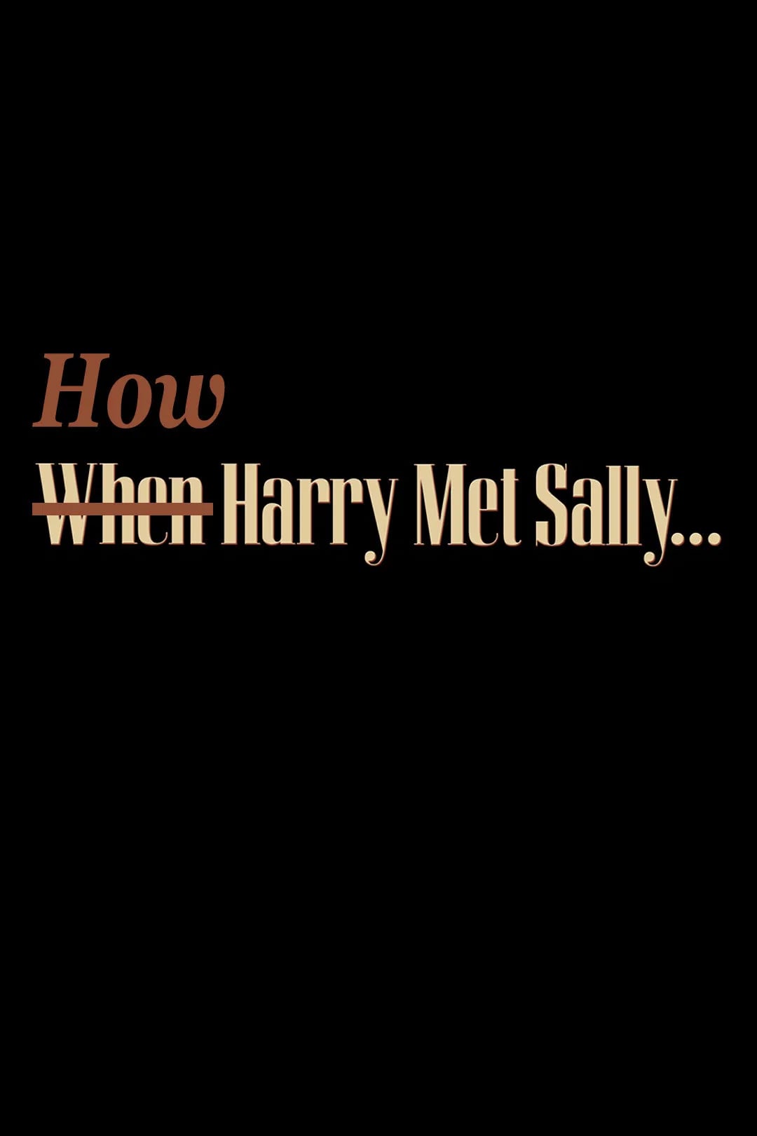 How Harry Met Sally… - Cover