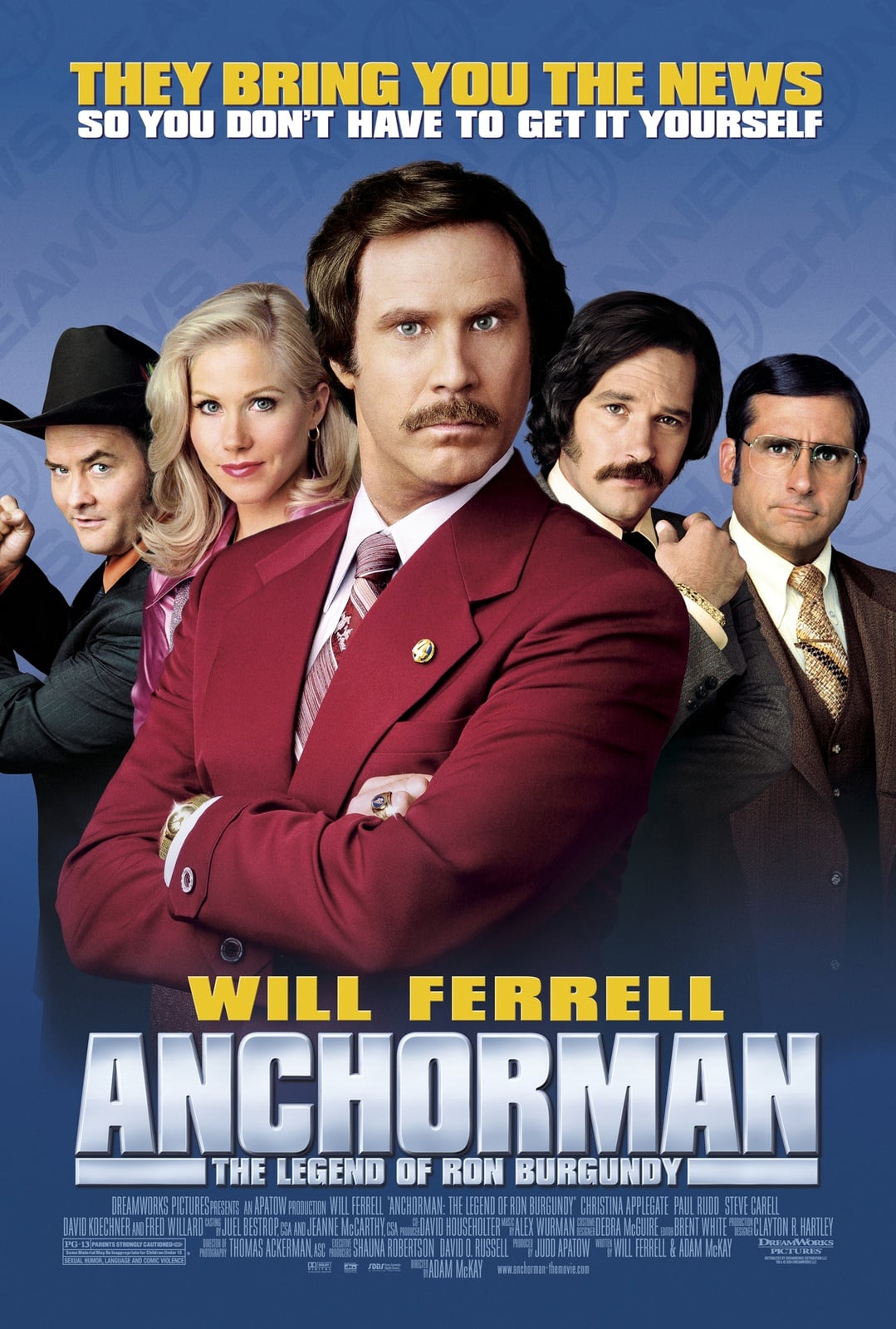 Anchorman: The Legend of Ron Burgundy - Cover