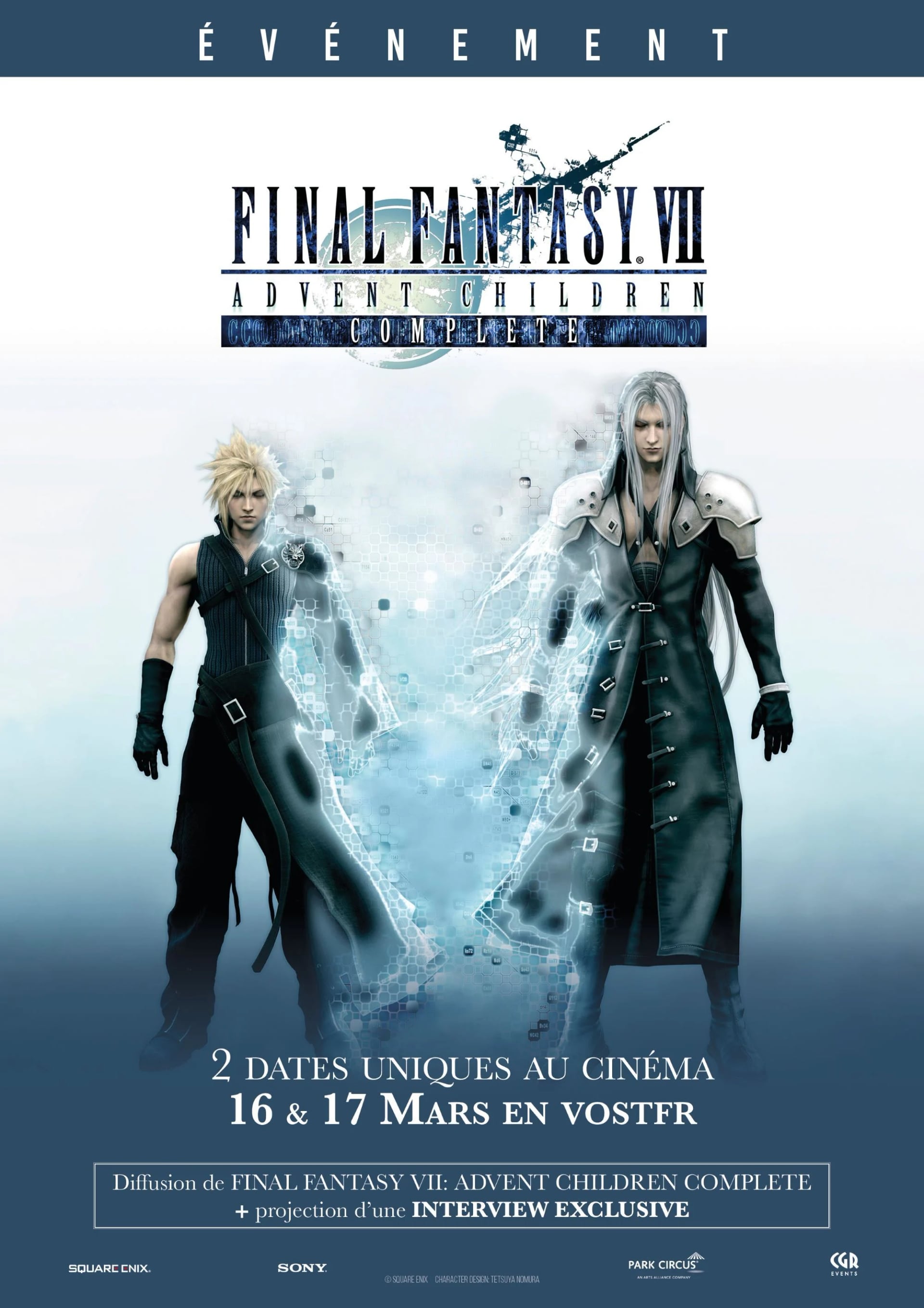 L’événement - Final Fantasy VII : Advent Children Complete - Cover