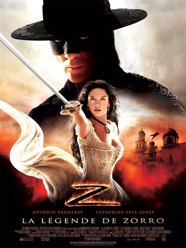 La Légende de Zorro - Cover