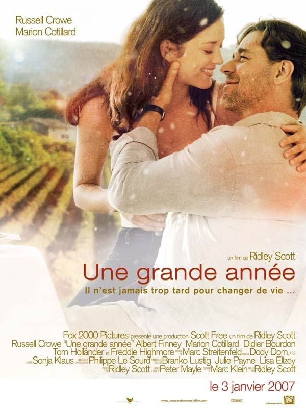 Une grande année - Cover