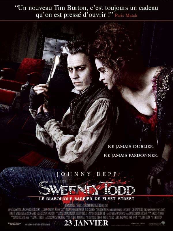 Sweeney Todd, le diabolique barbier de Fleet Street - Cover