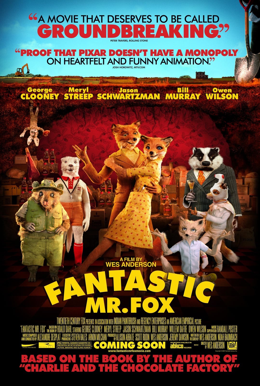 Fantastic Mr. Fox - Cover