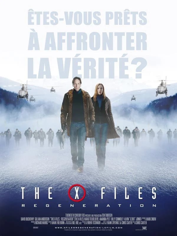 X Files - Régénération - Cover