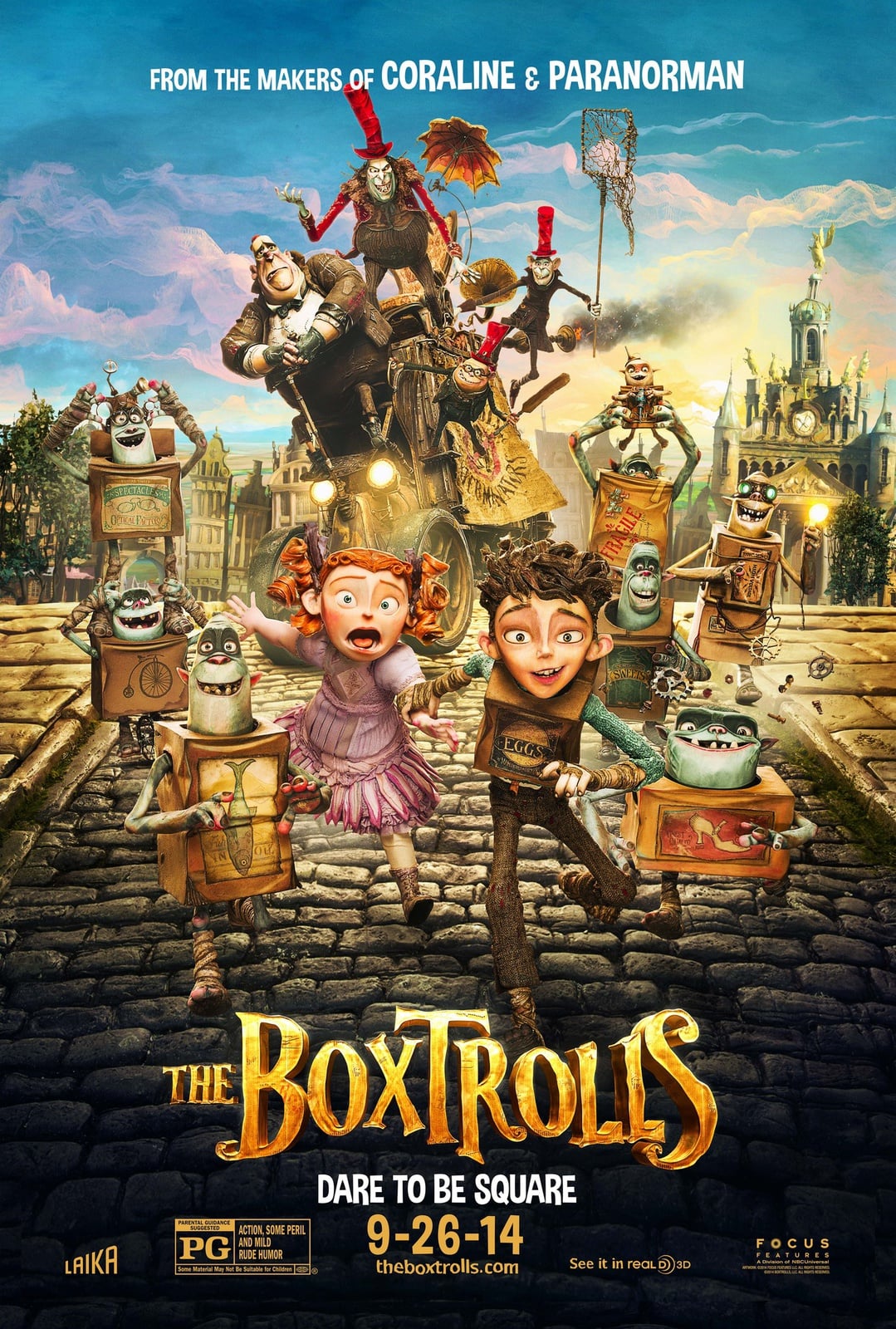 The Boxtrolls - Cover