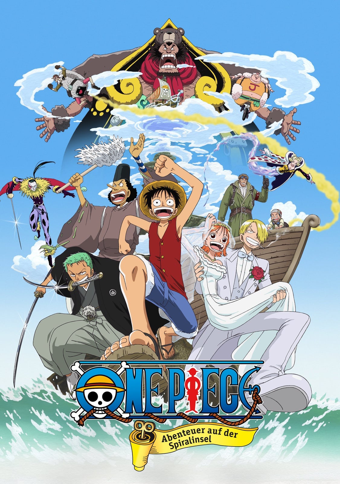 One Piece: Clockwork Island Adventure - Cover