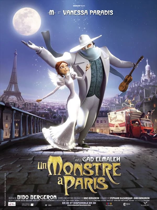 Un monstre à Paris - Cover