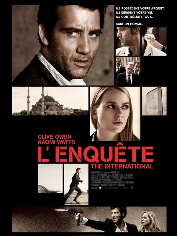 L'Enquête - The International - Cover