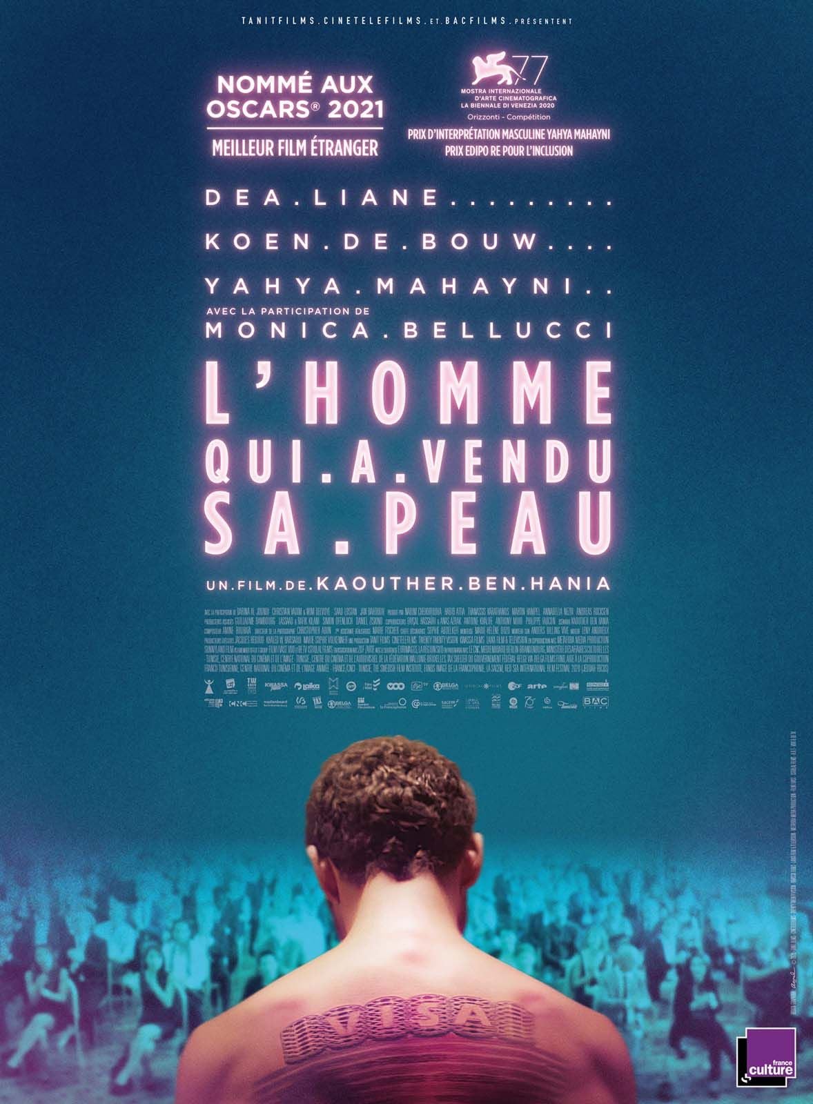L'Homme qui a vendu sa peau - Cover
