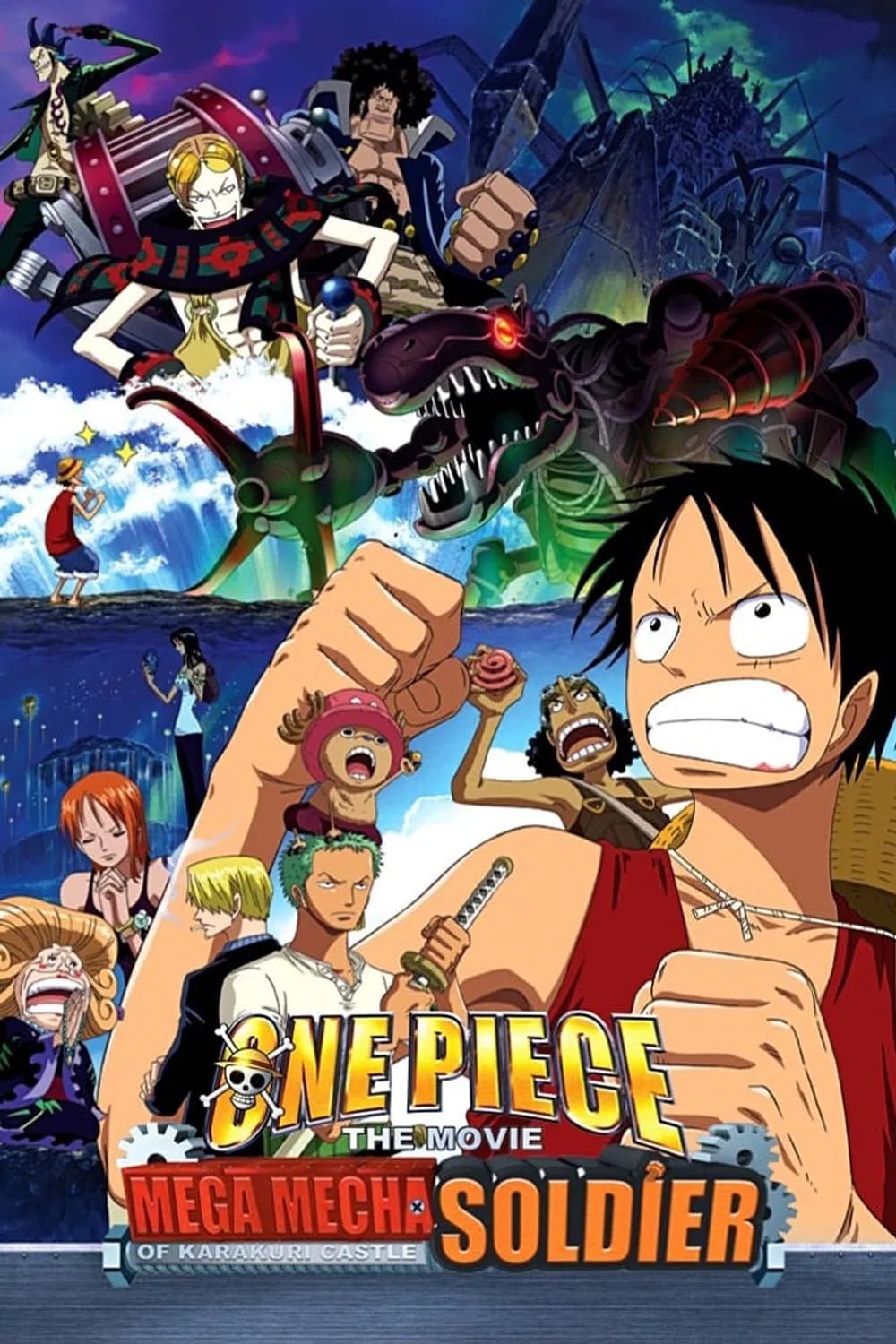 One Piece: Giant Mecha Soldier of Karakuri Castle - Cover