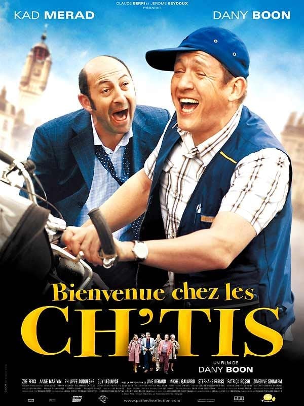 Bienvenue chez les Ch'tis - Cover