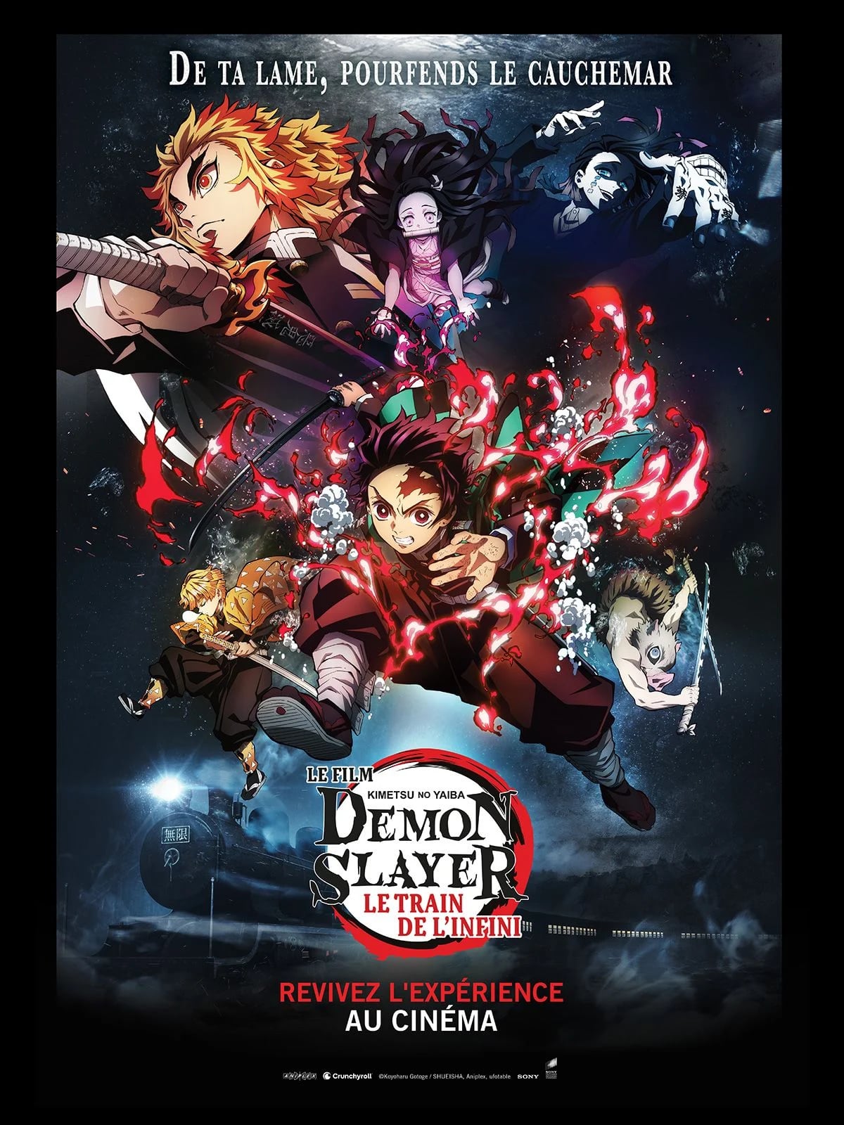Demon Slayer - Kimetsu no Yaiba - Le film : Le train de l'infini - Cover
