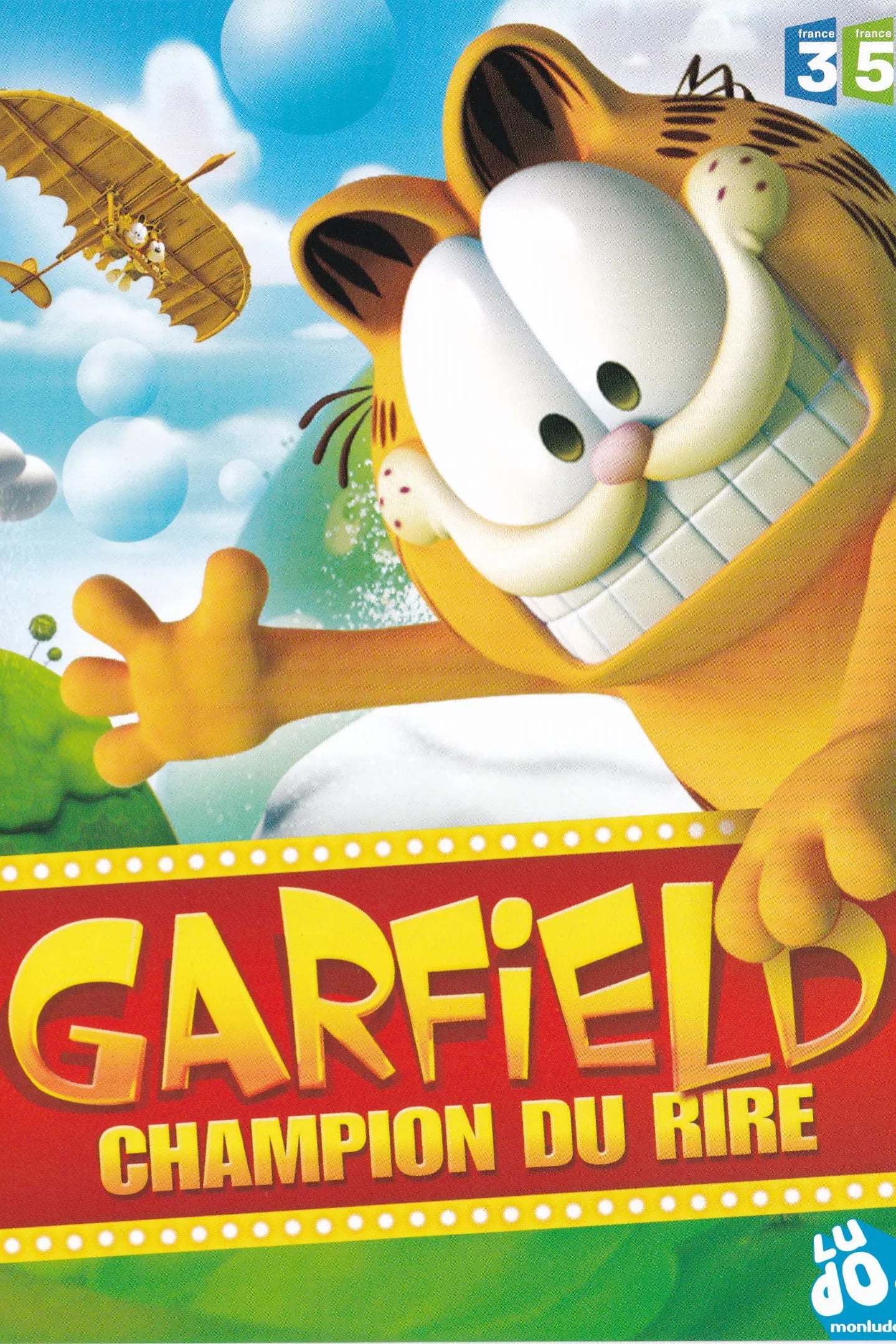 Garfield, champion du rire - Cover