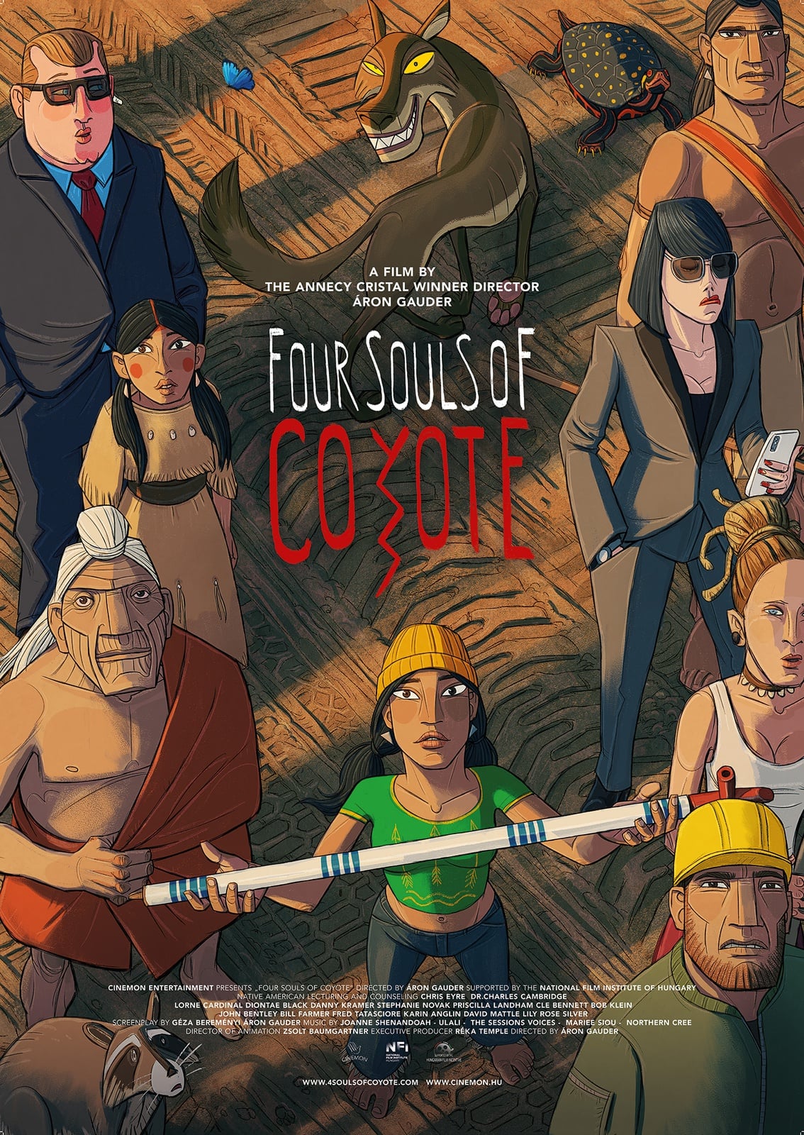 Four Souls of Coyote - Cover