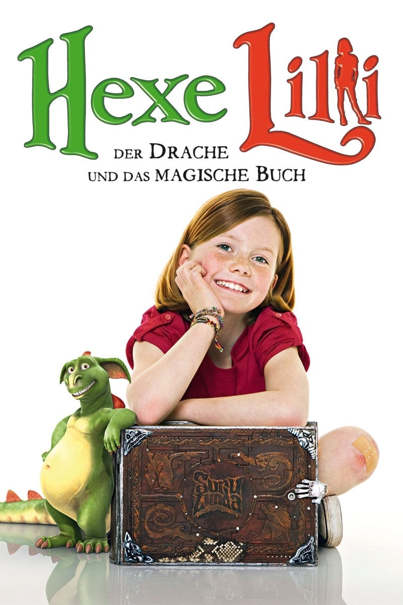 Lilly the Witch: The Dragon and the Magic Book - Cover