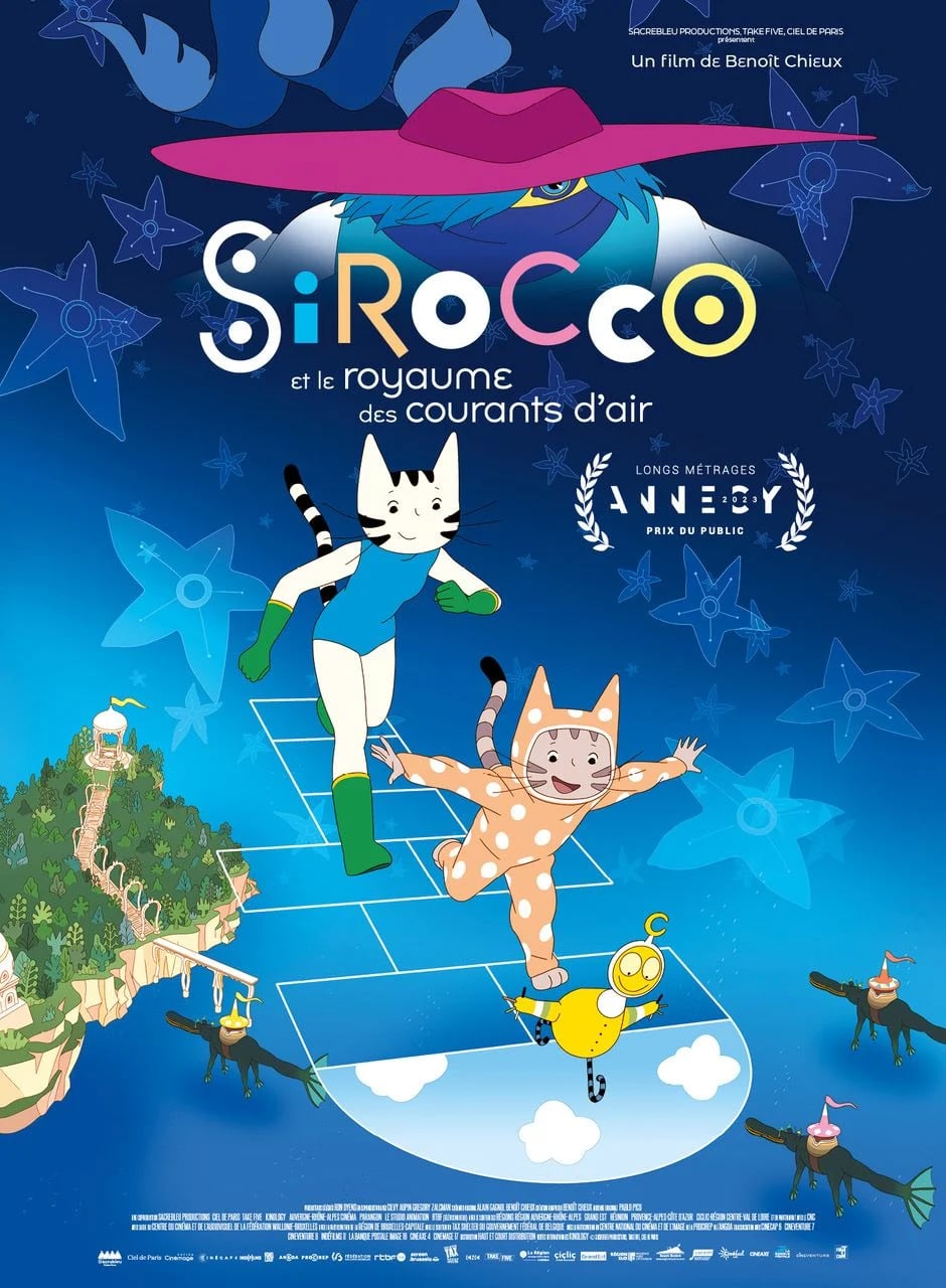 Sirocco et le royaume des courants d'air - Cover