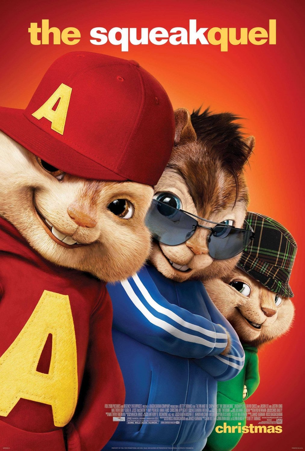 Alvin and the Chipmunks: The Squeakquel - Cover
