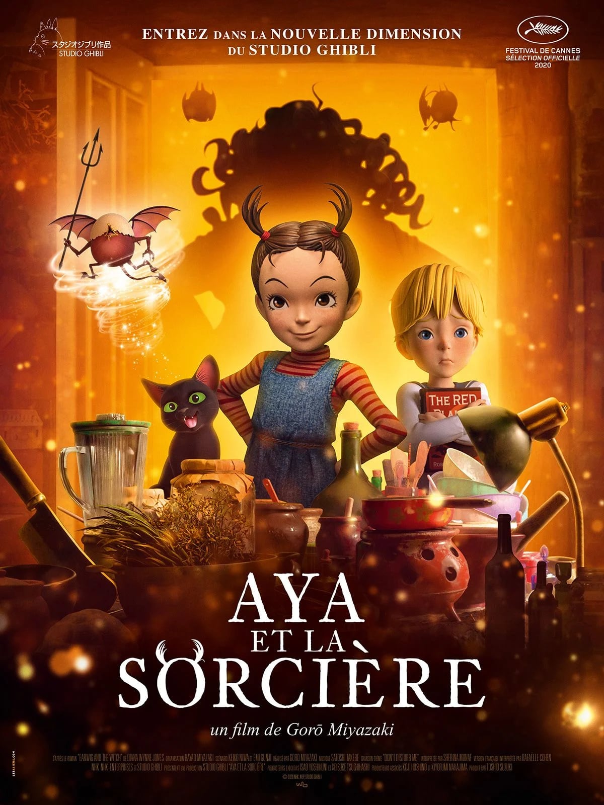 Aya et la sorcière - Cover